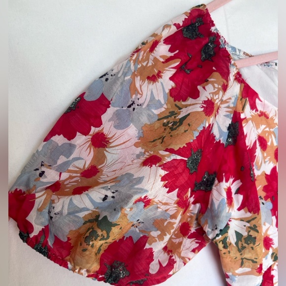 Polagram Floral Maxi Dress 2X LIKE NEW - Picture 4 of 8